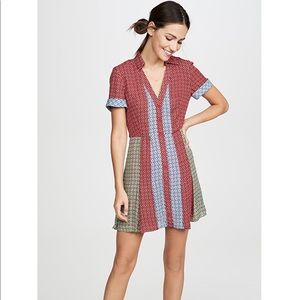 Alice + Olivia Abelia Button Down Shirtdress